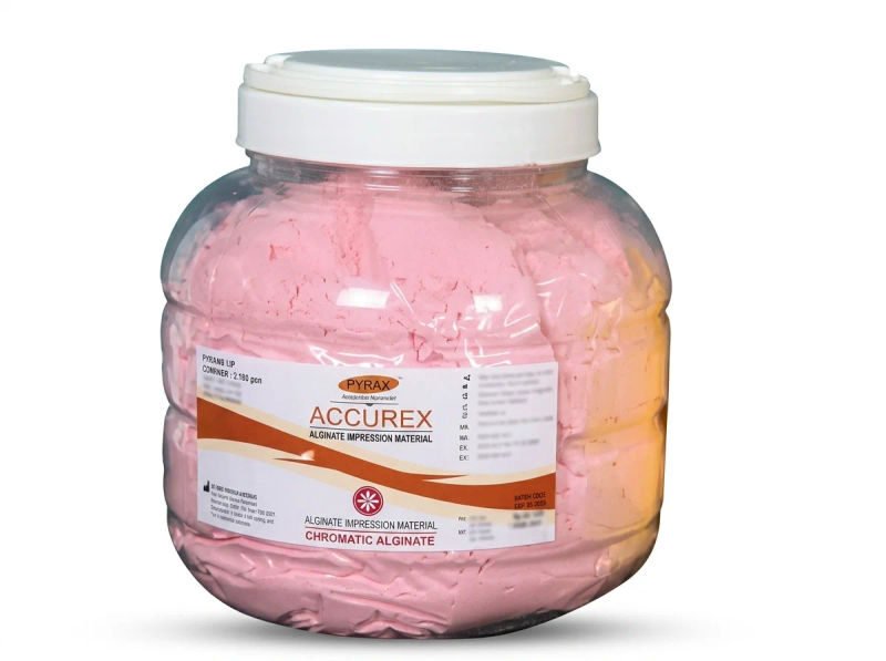 Pyrax Accurex Non-Chromatic Dental Alginate - 451gm