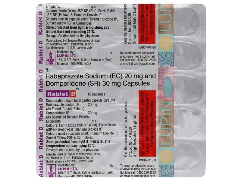 Rablet d 20mg capsule 15s 26 05 2026 54f29dbe - SkyMedIdent
