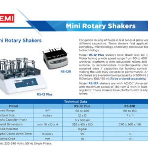 Remi mini rotary shaker 80 180 rpm rs 12r 23 02 2025 3b17c08f - SkyMedIdent