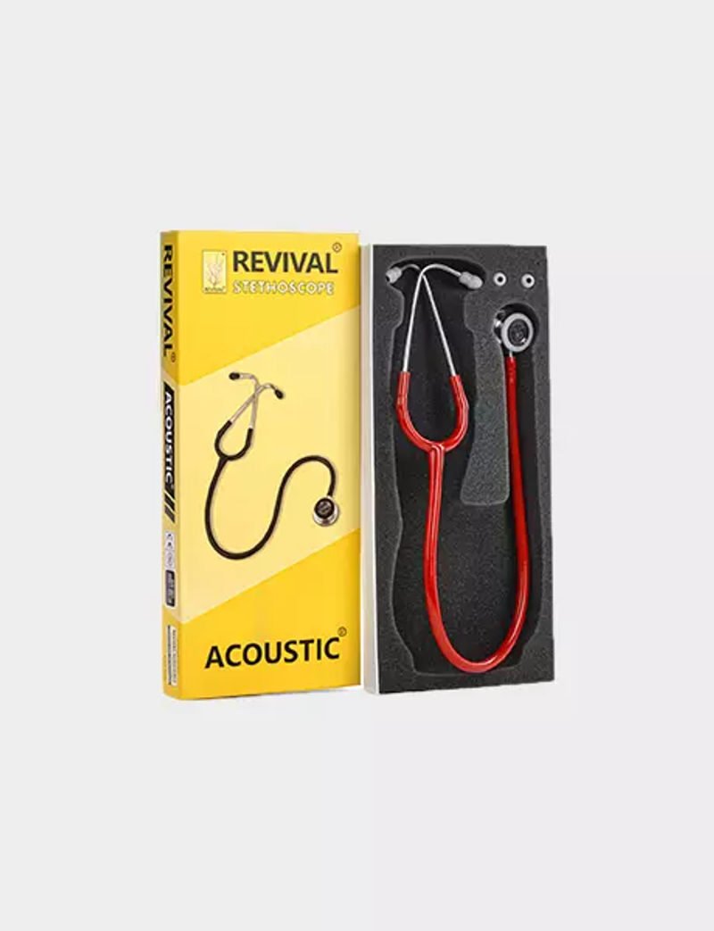 Revival acoustic stethoscope black in rv ac ss 08 blk 04 03 2025 3273a554 - SkyMedIdent