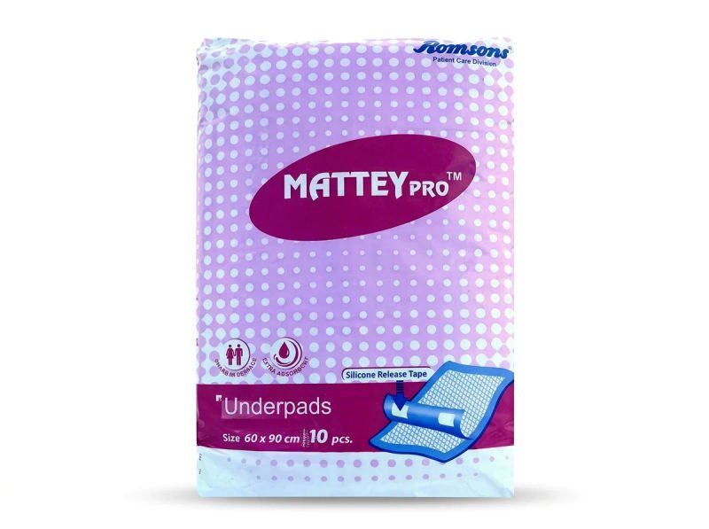 Romsons dignity mattey pro underpad 60 x 90 gs 8418 pack of 10 20 06 2026 5ec91b05 - SkyMedIdent
