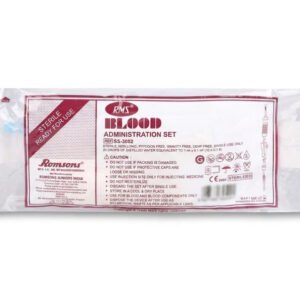 Romsons rms blood administration set pack of 25 ss 3052 20 06 2026 62042d06 - SkyMedIdent