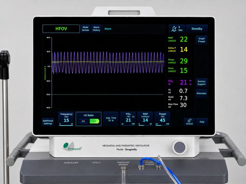 Shreeyash dragonfly high frequency oscillatory ventilator hfov 10 06 2026 6764efc7 - SkyMedIdent