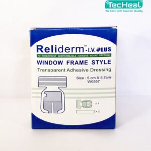 Techeal reliderm iv transparent adhesive dressing 5cm x 57cm pack of 100 15 06 2026 b2cee9a6 - SkyMedIdent
