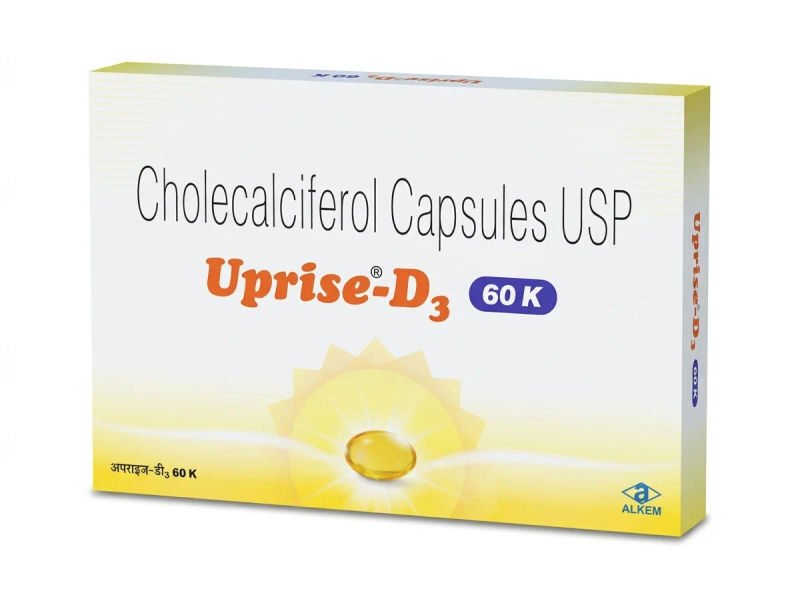 Uprise D3 60K Capsule 12's