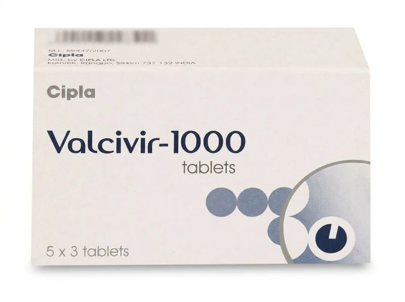 Valcivir 1000mg Tablet 3's