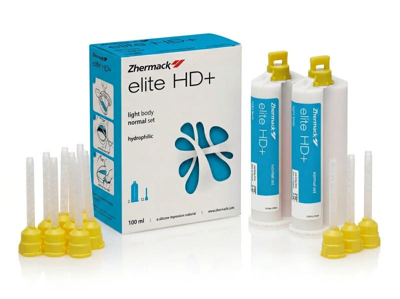 Zhermack elite hd light body cartridge refill elastomeric impression material 2 x 50ml EAuQmcr - SkyMedIdent