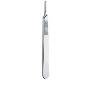 2d9800bfb781497bb 1 Vaishanav Surgical B.P.HandleScalpel Handle - SkyMedIdent