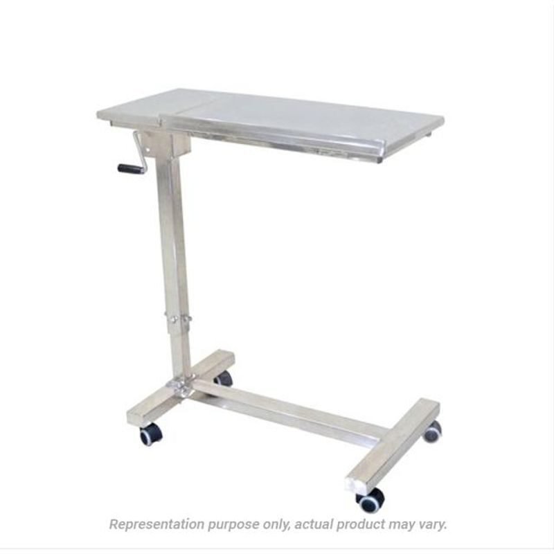 Daksh Over Bed Table Stainless Steel - 2052