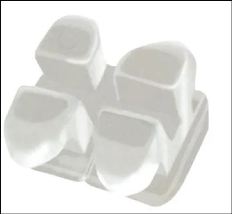 3M Unitek Gemini Clear Ceramic Conventional Brackets - Upper Lower 3 x 3