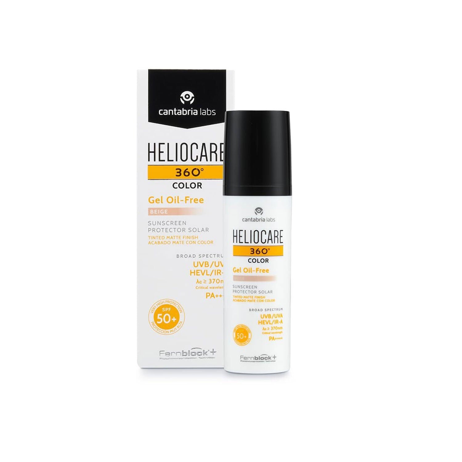 Heliocare 360 Color Gel Oil Free SPF50 Beige 50ml 1 - SkyMedIdent