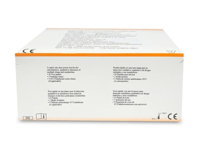 Abbott abon multi 9 drug doa 194 drug testing kit pack of 25 tests doa 194 20 03 2026 12e13755 - SkyMedIdent