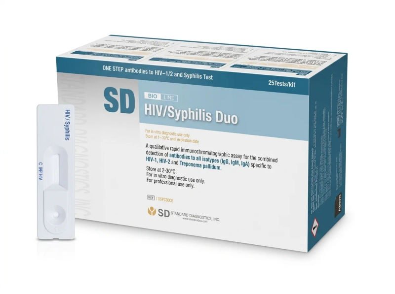 Abbott sd bioline hivsyphilis duo hiv combo rapid card pack of 25 tests 20 03 2026 844db7ce - SkyMedIdent