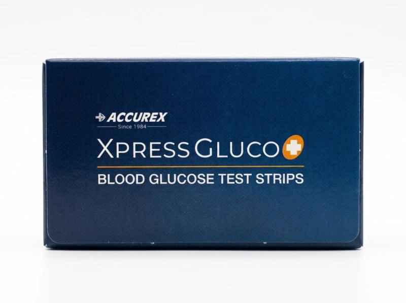 Accurex xpress gluco plus strips pack of 100 04 05 2026 8c69804f - SkyMedIdent
