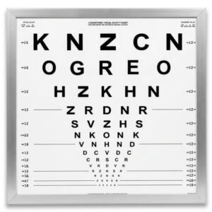 ASF Logmar Led English Chart