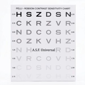 ASF Pelli Robson Contrast Sentivity Chart