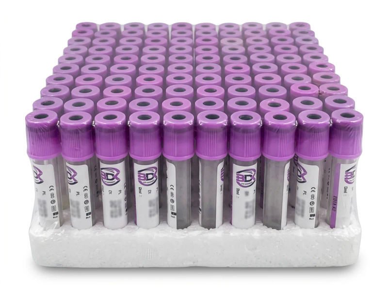 Bdk life sciences k2 edta blood collection tube non vacuum 2ml single cap pack of 100 3 NSgoprl - SkyMedIdent
