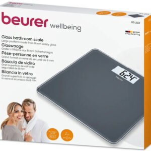 Beurer digital glass scale gs 213 17 06 2026 34728833 - SkyMedIdent