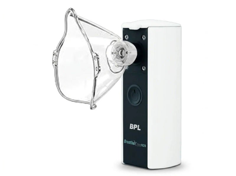 Bpl breath ezee mesh nebulizer machine white n20 12 06 2026 4761012f - SkyMedIdent