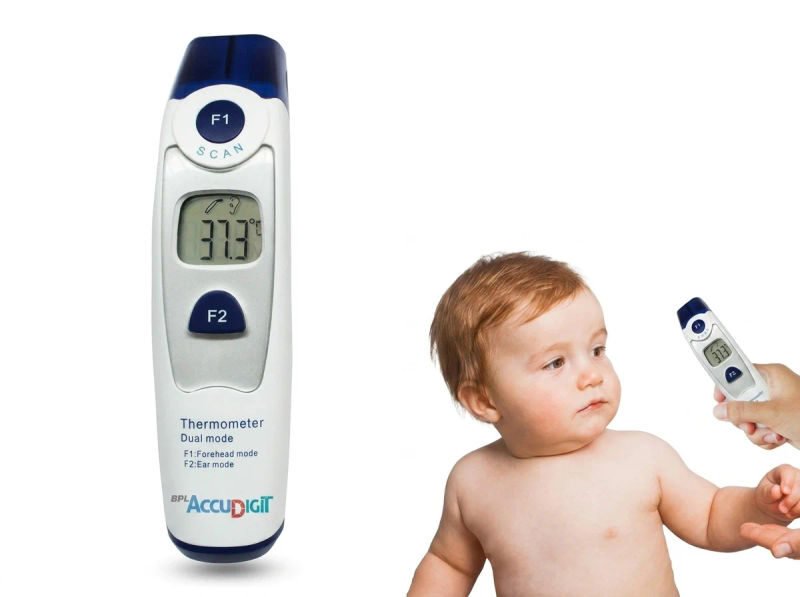 Bpl medical technologies accudigit f4 non contact infrared thermometer white 04 05 2026 tClVNpg - SkyMedIdent