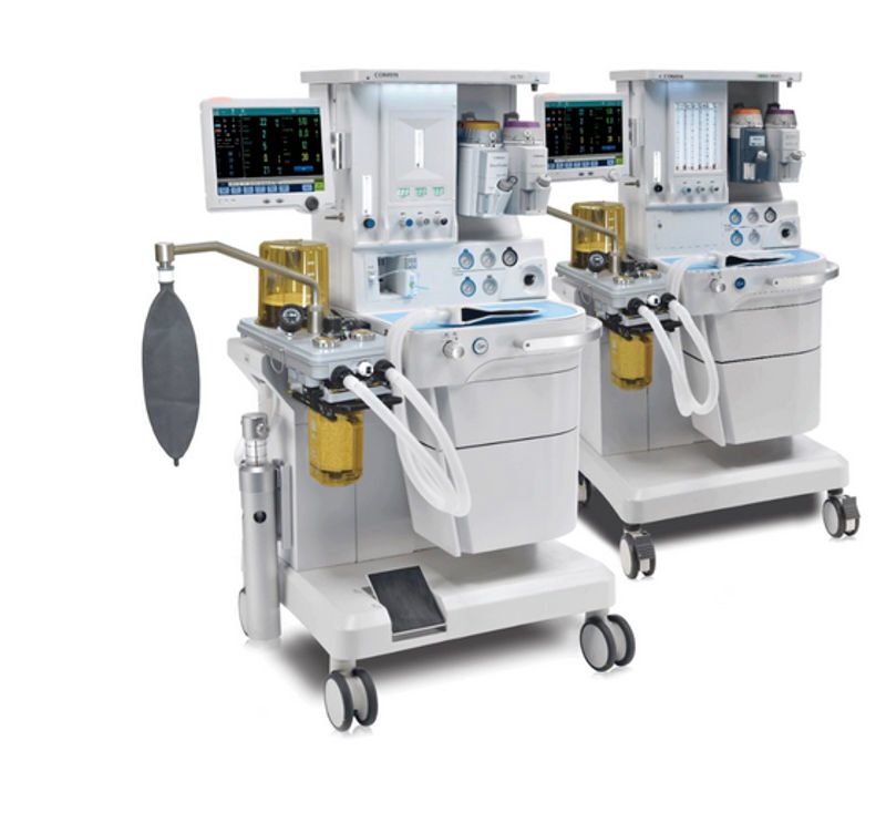 Comen electronically controlled 121 inch tft with touch screen 3 gas 2 drawer anaesthesi 1nJ2P5W - SkyMedIdent