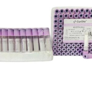 Curdia k3edta vacuum blood collection tube 2ml pack of 100 pieces 04 05 2026 cec540ae - SkyMedIdent
