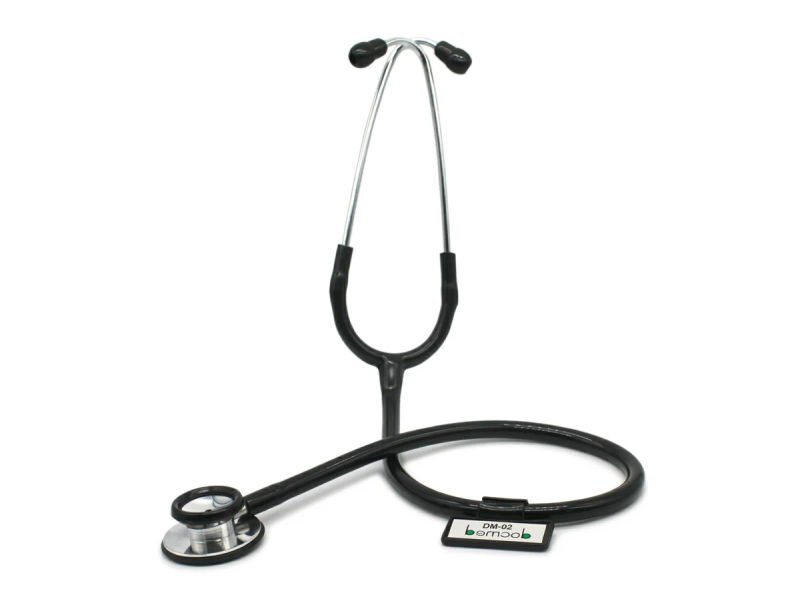 Docmed single head stethoscope dm 02 black 04 05 2026 2d14da85 - SkyMedIdent