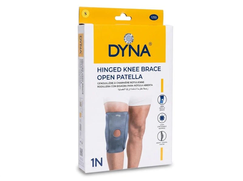 Dyna hinged knee brace open patella grey medium 1255 23 03 2026 6183f592 - SkyMedIdent
