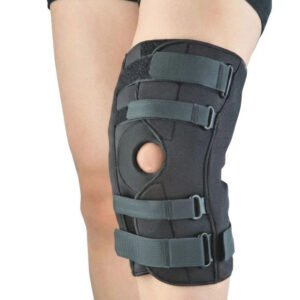 Dyna hinged knee brace with patella support black large 1270 25 06 2026 6769e6c5 - SkyMedIdent