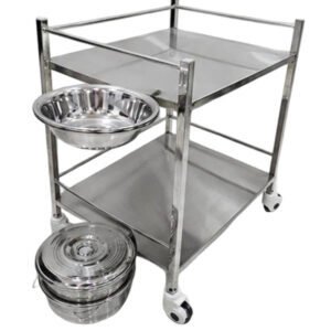 Elite med india premium dressing trolley two shelves rust free sspl1030 11 06 2026 9356fa5d - SkyMedIdent
