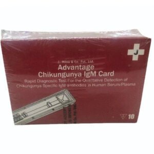 J. Mitra Advantage Chikungunya IgM Rapid Test – Pack of 10 Test (IR061010)