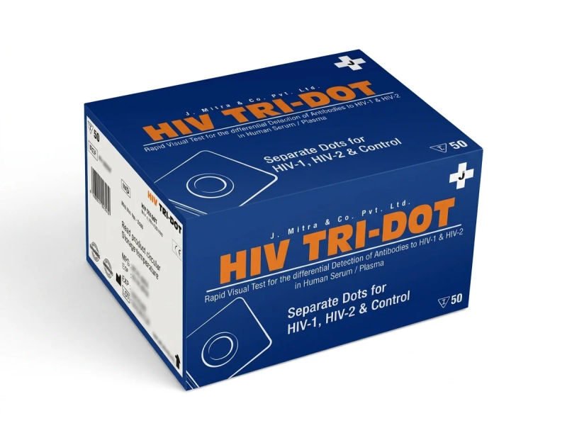 J mitra hiv tri dot rapid card pack of 100 tests for combi 12 05 2026 7c643484 - SkyMedIdent