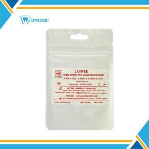 Jaypee shape memory copper niti preformed arch wire 014 x 025 rectangular upper jpcnr142 mjH0P72 - SkyMedIdent