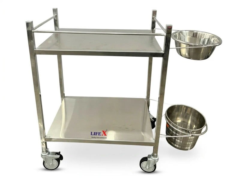 Lifex dressing trolley ss deluxe pack of 1 04 05 2026 fa8bf861 - SkyMedIdent