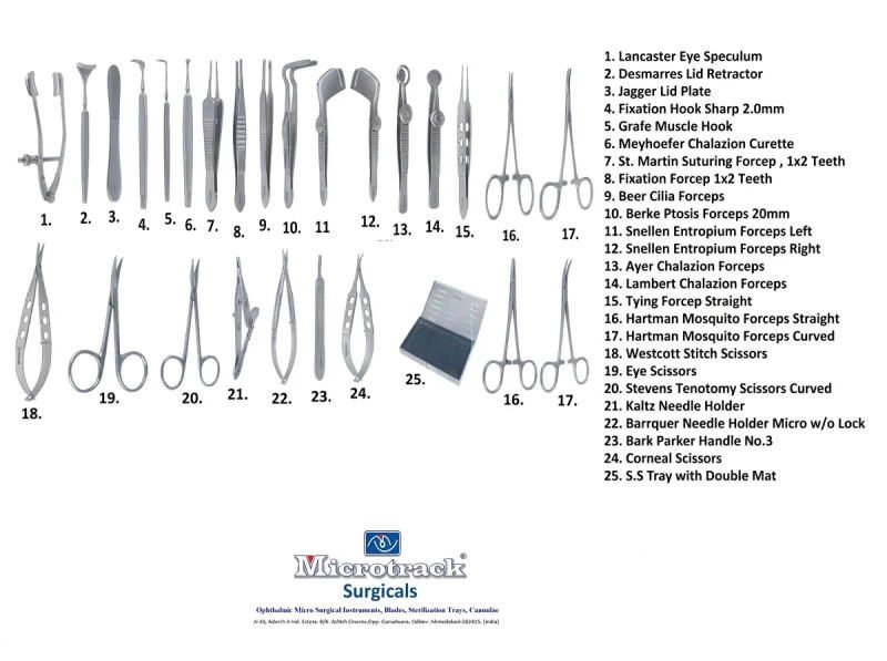 Microtrack entropion surgical insdtruments set 20 03 2026 38f168ea - SkyMedIdent
