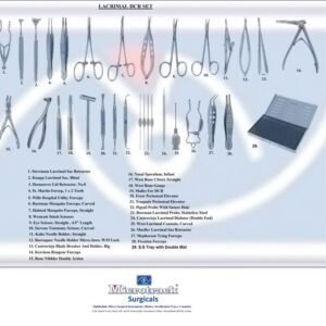 Microtrack lacrimal dcr surgical instruments set 07 05 2025 af96a56d - SkyMedIdent