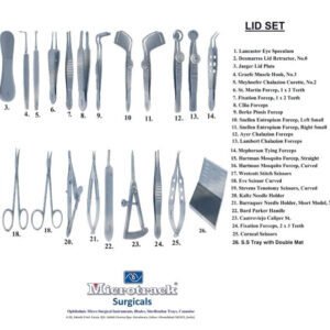 Microtrack lid surgical instruments set 20 03 2026 ad389852 - SkyMedIdent