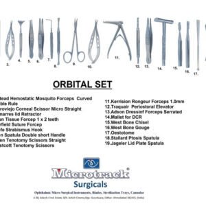 Microtrack orbital surgical instruments set 20 03 2026 9fd1b412 - SkyMedIdent