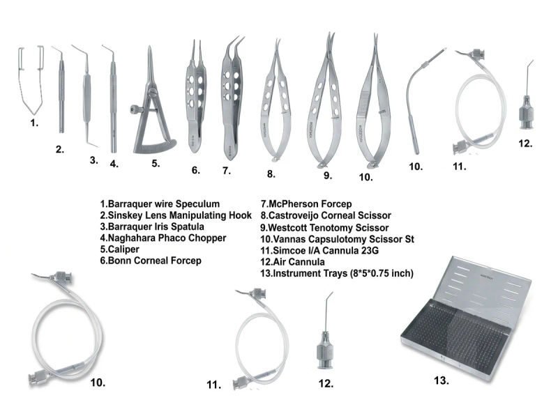 Microtrack phaco surgical instruments set 20 03 2026 78ae1665 - SkyMedIdent