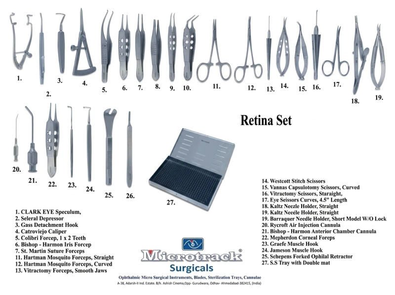 Microtrack retina surgical instruments set 20 03 2026 a1ed6cfa - SkyMedIdent