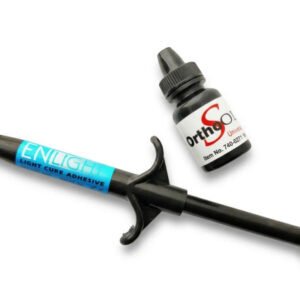 Ormco enlight light cure orthodontic bracket adhesive single syringe with ortho solo pr Qes6AbX - SkyMedIdent