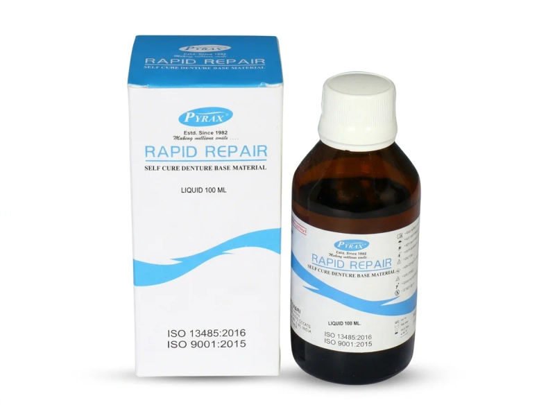 Pyrax rapid repair liquid denture relining material 100ml 24 03 2026 7674374a - SkyMedIdent