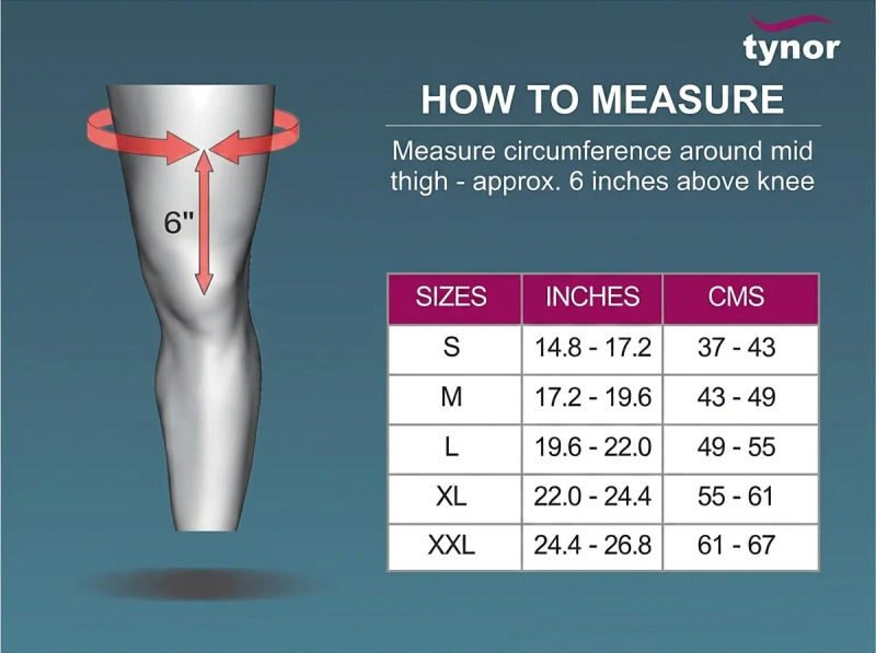 Tynor thigh high medical compression stockings xl i 70 11 06 2026 6aad96cf - SkyMedIdent