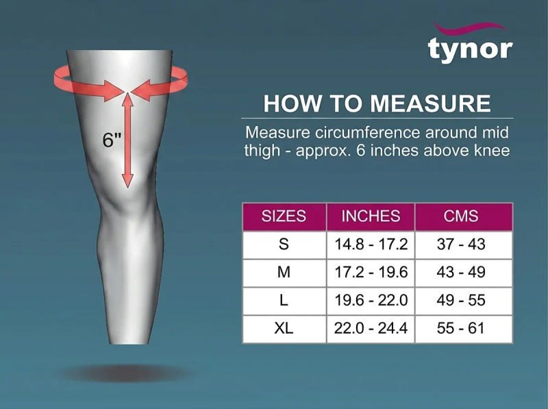 Tynor urbane knee support urbane small d 47 11 06 2026 dbb3f6b1 - SkyMedIdent