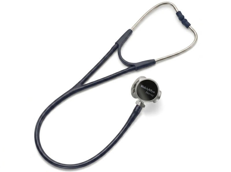 Welch allyn harvey dlx triple head stethoscope navy blue 28 inch 5079 323 04 05 2026 4410e4e0 - SkyMedIdent