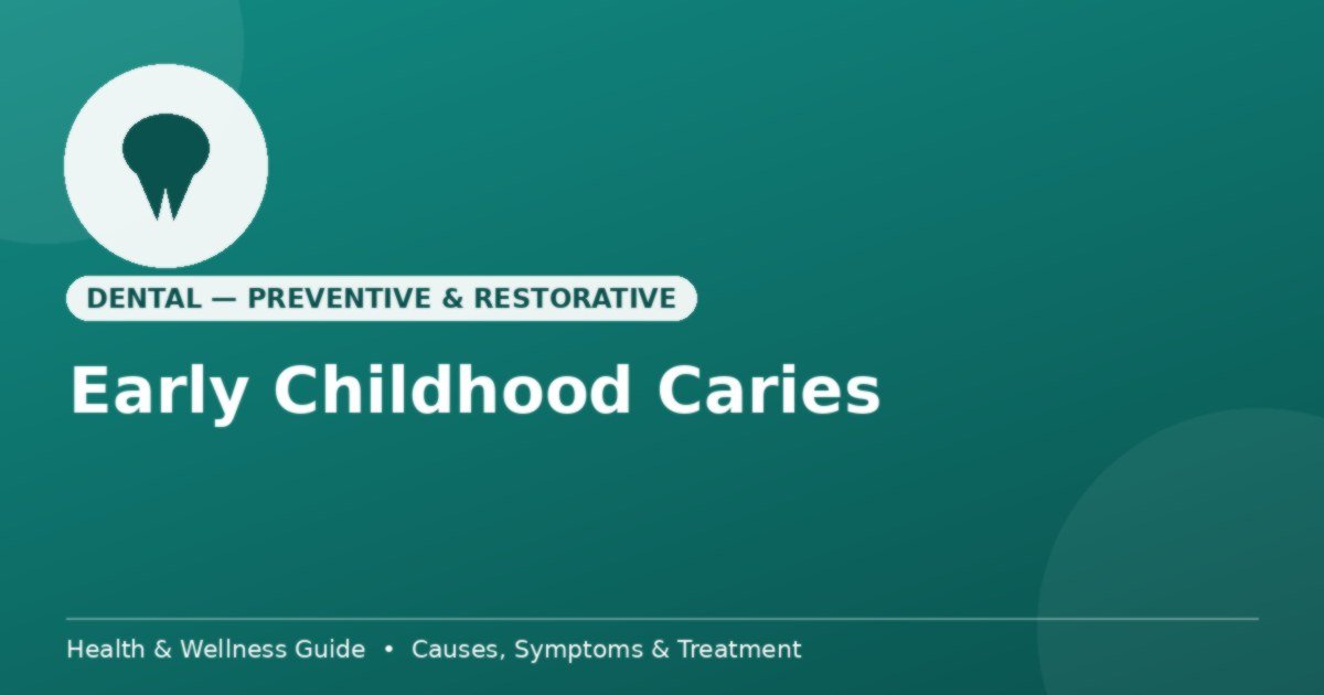 002 early childhood caries